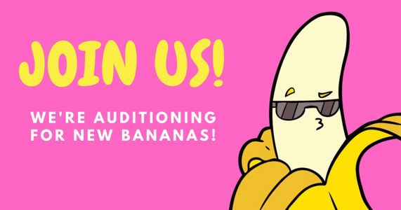 Improv opportunity: Banana Hut Gang auditions