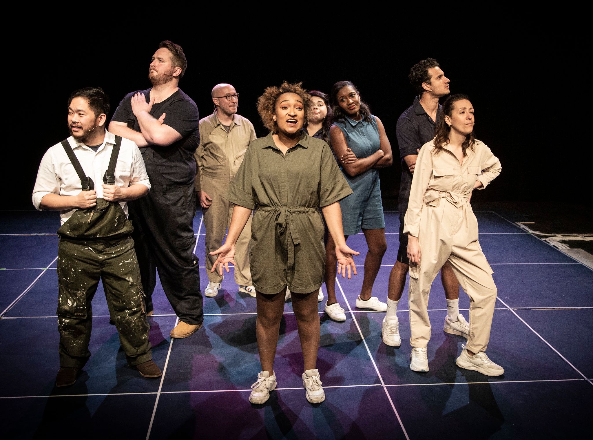 Diversity and inclusion: the cast of Sedos’ 2021 production of Working