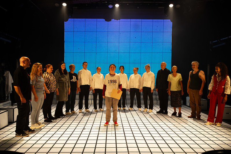 Dress rehearsal image of The Curious Incident of the Dog in the Night-Time