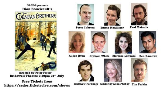 Corsican Brothers cast announced