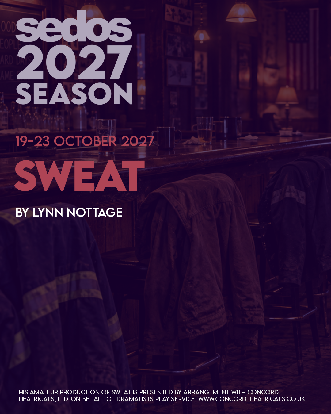 Sweat flyer image