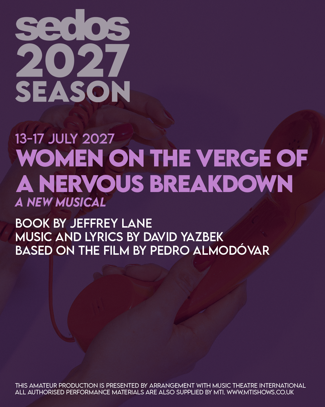 Women on the Verge of a Nervous Breakdown flyer image