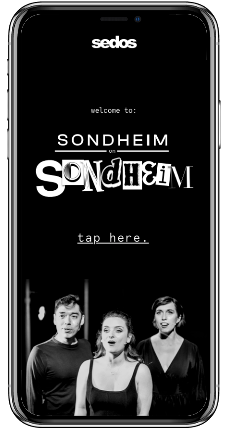 Sondheim on Sondheim digital programme