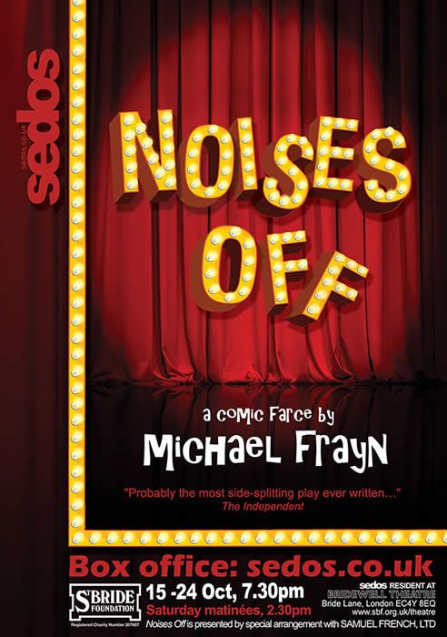 Noises Off flyer image