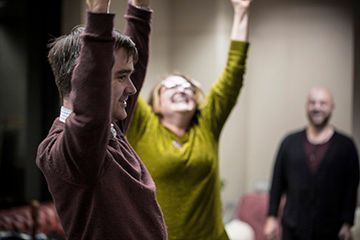 Simprov is a drop-in London improvisation group run by theatre company Sedos