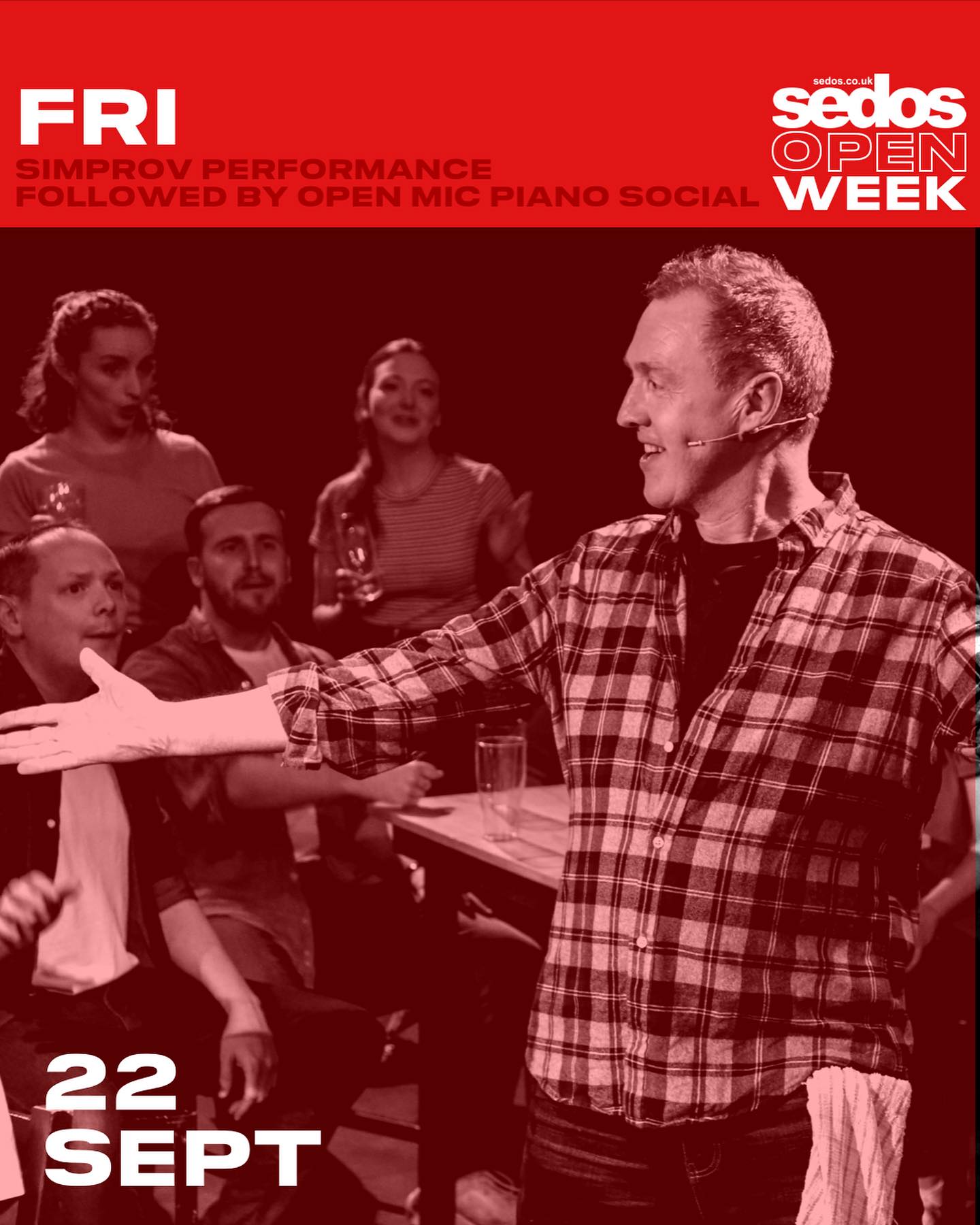 Open Week: Simprov & Open Mic Social